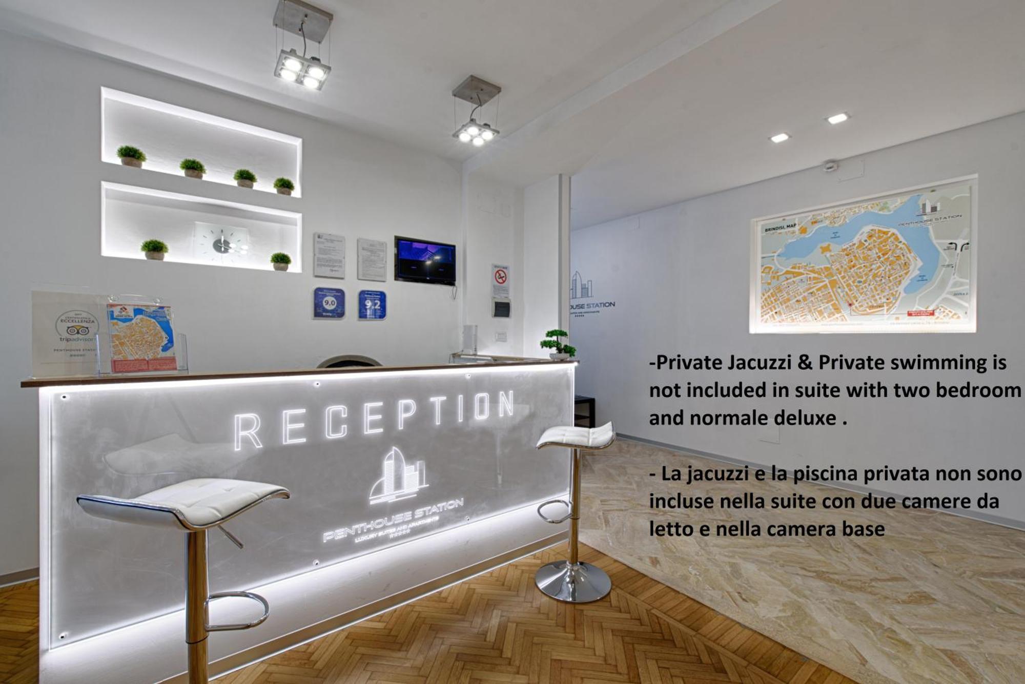 Penthouse Station Luxury Apts Le Dimore Brindisi Exterior foto